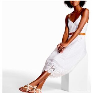 Lucky Brand White Eyelet Dress